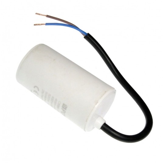 Kondensator rozruchowy 10uF 450V przewody bez śrub -zdjęcie numer 1