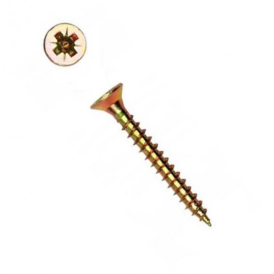 Konfirmat wkręt hartowany 6x40mm krzyż (szt) KDH -zdjęcie numer 1