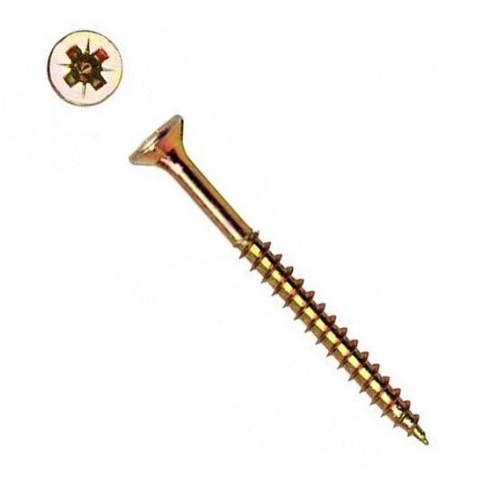 Konfirmat wkręt hartowany 6x90mm krzyż (szt) KDH -zdjęcie numer 1