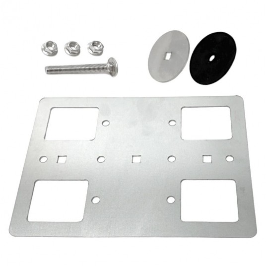 Konstrukcja płyta mocująca pod papę membranę kpl. -zdjęcie numer 1