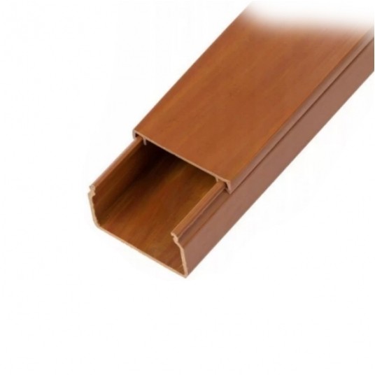 Korytko kablowe 40x25mm brązowe -zdjęcie numer 1