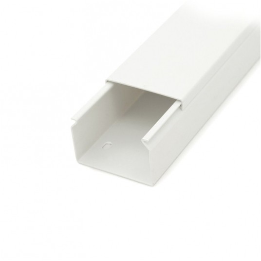 Korytko kablowe 60x40/2m białe 2m -zdjęcie numer 1