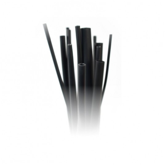 Koszulka termokurczliwa RTS 6,4/3,2 CZ czarna -zdjęcie numer 1