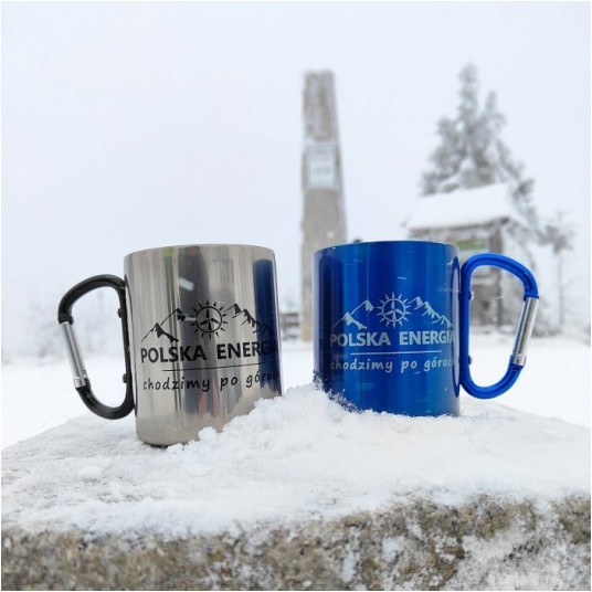 Kubek z karabińczykiem CAMP 250ml grawerowany -zdjęcie numer 6
