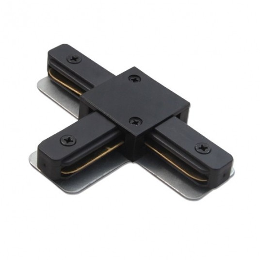 Łącznik HQ szyna 1-faza typ T czarny -zdjęcie numer 1