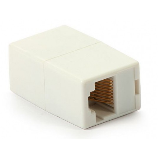 Łącznik RJ45 gniazdo podwójne 8p8c -zdjęcie numer 1