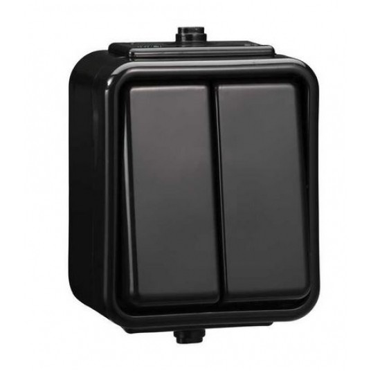 Łącznik świecznikowy IP44 CEDAR WNT500C05 n/t czar -zdjęcie numer 1