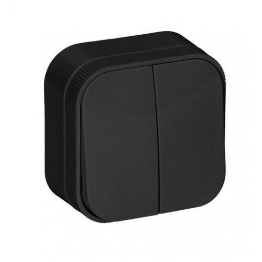 Łącznik świecznikowy N/T IP20 czarny ToDo -zdjęcie numer 1