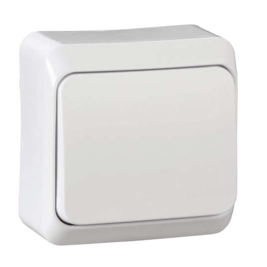 Łącznik świecznikowy PRIMA biały podwójny -zdjęcie numer 1