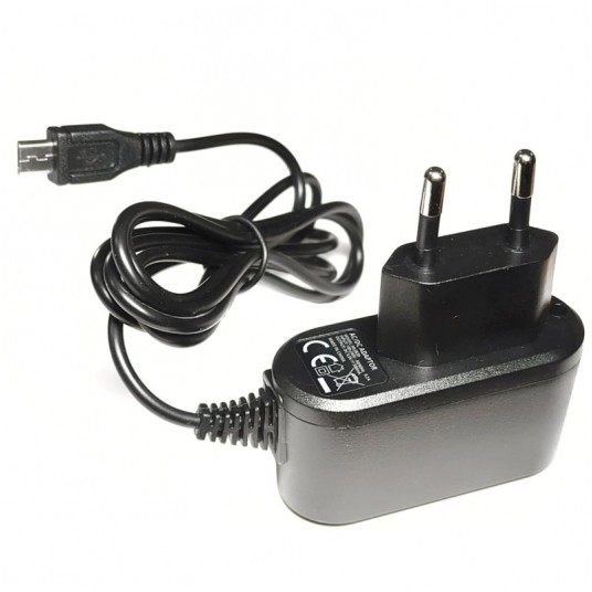 Ładowarka sieciowa 230V zasilacz mikroUSB 5V/500mA -zdjęcie numer 1