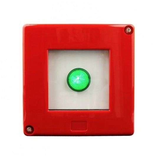 Lampka sygnali.zielona OA2-W01-LPZ-230 w obud.czer -zdjęcie numer 1