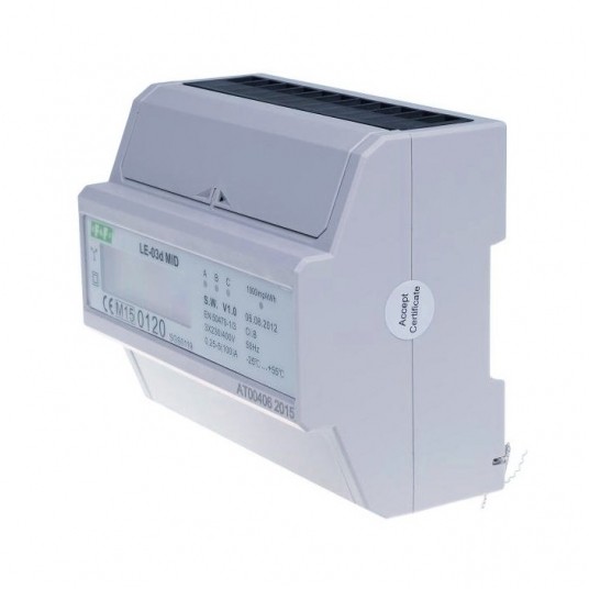 Licznik energii elektrycznej LE-03D 3F 100A -zdjęcie numer 3