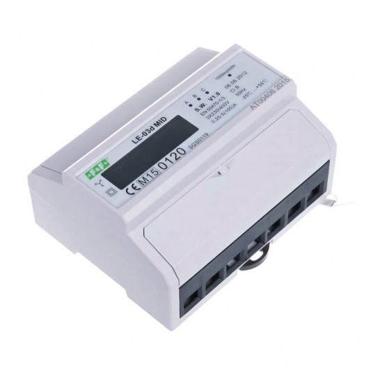 Licznik energii elektrycznej LE-03D 3F 100A -zdjęcie numer 2