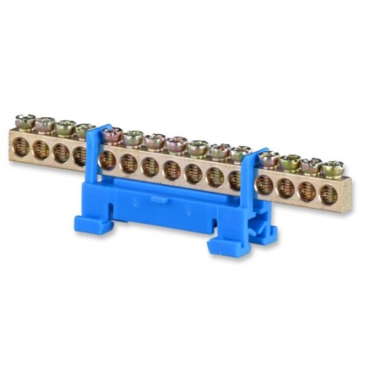 Listwa ochronna 15-modułowa 15x16mm2 niska nieb. -zdjęcie numer 1