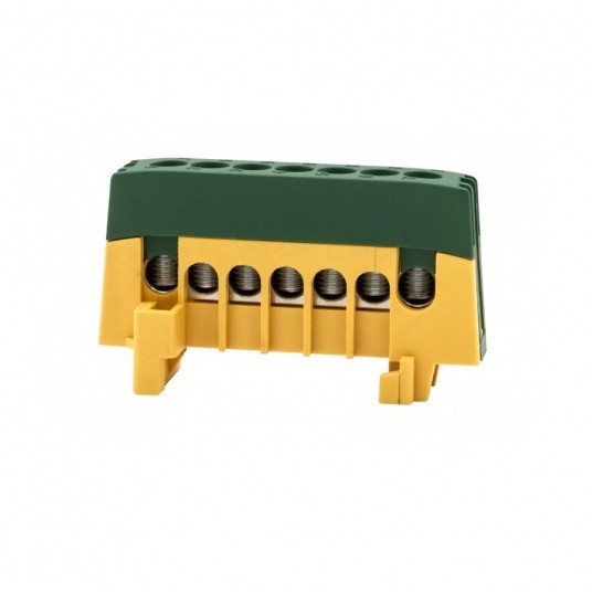 Listwa ochronna 7-mod. ZPI 7x16mm2 IP20 ż/z -zdjęcie numer 1