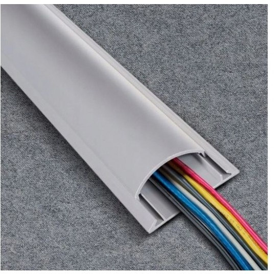 Listwa podłogowa biała LO 50 HD 50x12 (2m) -zdjęcie numer 1