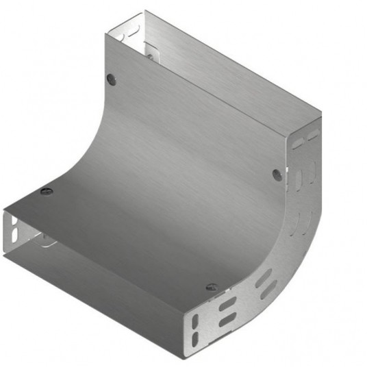 Łuk korytka 300x42mm 90 stopni BAKS -zdjęcie numer 1