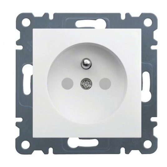 LUMINA Gniazdo 2P+E 230V/16A poj. przesłony styków -zdjęcie numer 1