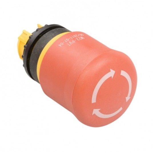 M22-PVT Napęd przycisku bezpieczeństwa czerwony -zdjęcie numer 1