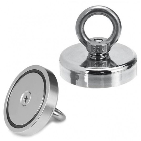 Magnes neodymowy Oczko LNJ25 - fi 25x32mm -zdjęcie numer 1