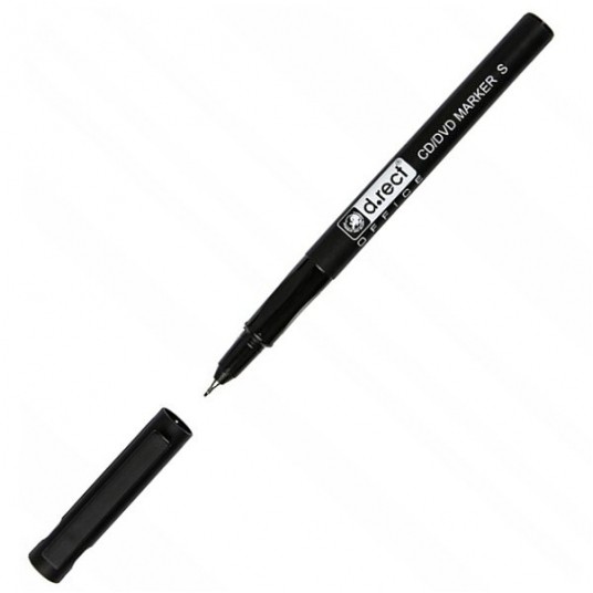 Marker 0,4mm czarny cienki D.RECT -zdjęcie numer 1