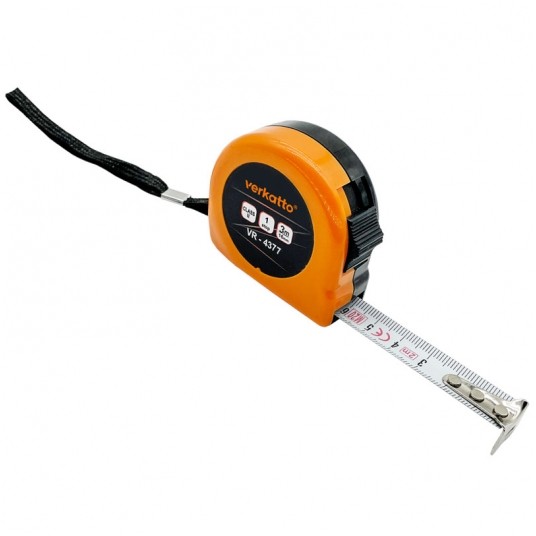 Miara zwijana stalowa 3m VR-4377 Verkatto 1 ham. -zdjęcie numer 1