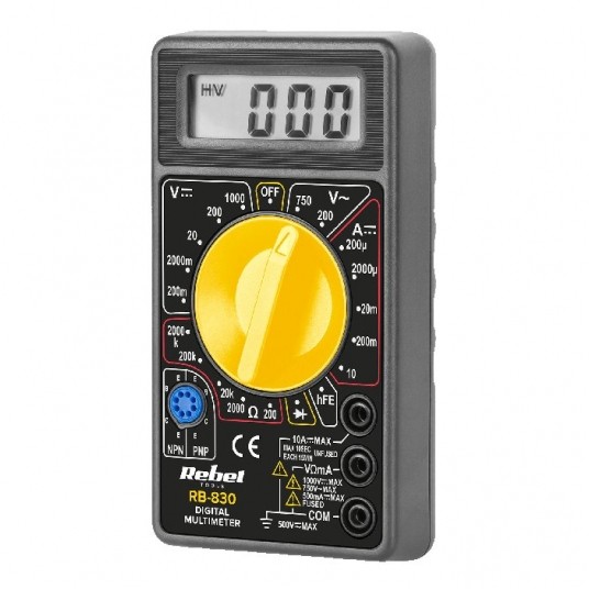 Miernik uniwersalny REBEL RB-830BUZ -zdjęcie numer 1