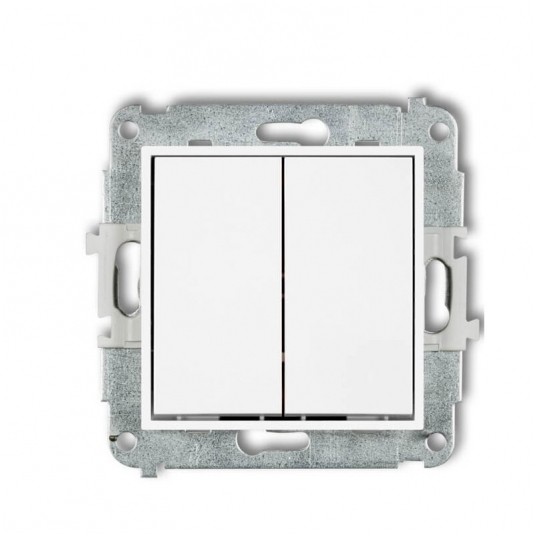 Mini mechanizm łącznika świecznikowego biały MWP-2 -zdjęcie numer 1