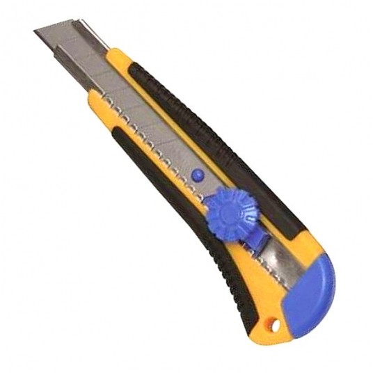 Nóż 18MM + zapas uchwyt gumowy DM9016 -zdjęcie numer 1