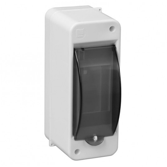 Obudowa natynkowa S2 szybka dymna N+PE -zdjęcie numer 1