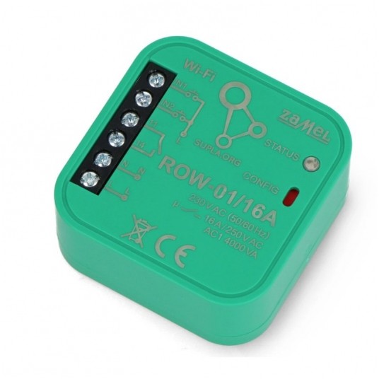 Odbiornik WiFi ROW-01 1-kanałowy dwukierunkowy -zdjęcie numer 1
