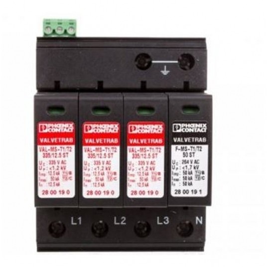 Ogranicznik Przep.AC VAL-MS 335/12,5/3+1 T1/T2 FM -zdjęcie numer 1