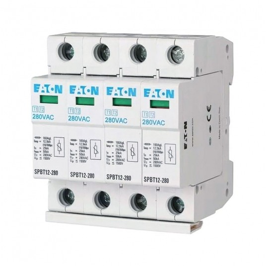 Ogranicznik Przepięć AC SPBT12-280/4 T1/T2 (B+C) -zdjęcie numer 1