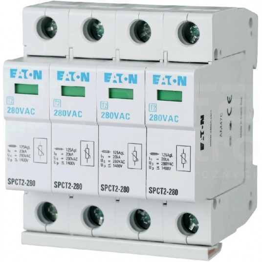 Ogranicznik Przepięć AC SPCT2-280/2 2P TYP T2 20KA -zdjęcie numer 1
