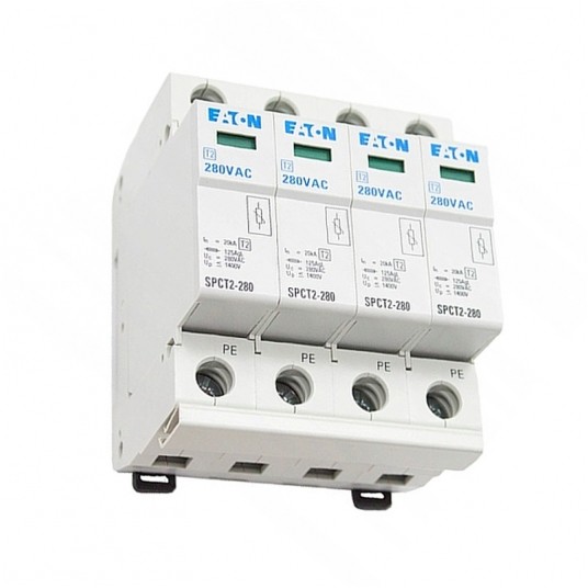 Ogranicznik Przepięć AC SPCT2-280/4 4P TYP T2 20KA -zdjęcie numer 1