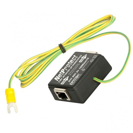 Ogranicznik przepięć sieci LAN RJ45 NET-PROTECT -zdjęcie numer 1