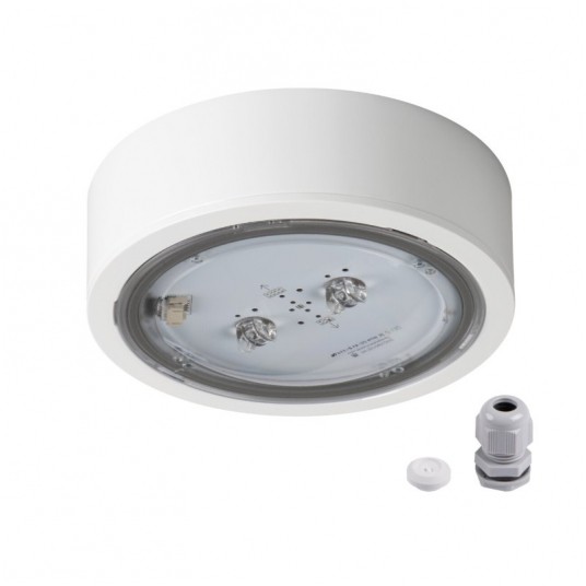 Oprawa awaryjna LED ITECH C2 105 M AT W biały 1h -zdjęcie numer 1