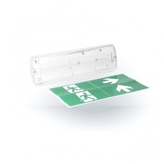 Oprawa awaryjna METU LED 2,7W 3H 6000K IP65 -zdjęcie numer 1