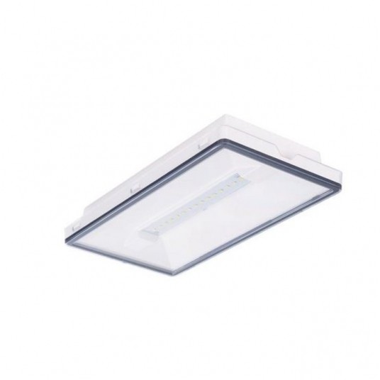 Oprawa ewakuacyjna VELLA LED ECO 125 A 1H biała -zdjęcie numer 2