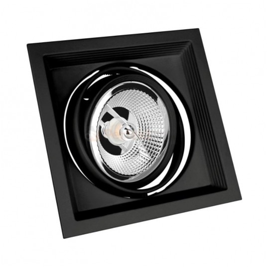 Oprawa MDD MAXI DUE GU10 x 2 AR111 250V IP20 czarn -zdjęcie numer 1