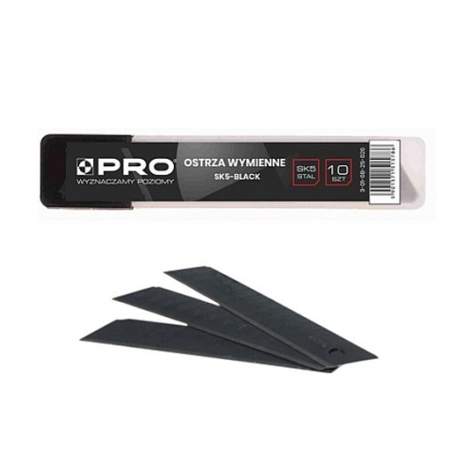 Ostrza wymienne SK5 BLACK 18mm 10szt. -zdjęcie numer 1