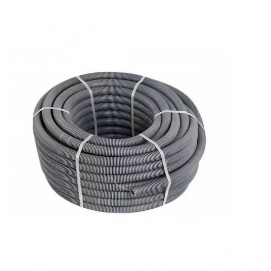 Peszel 25/19 320N szary+pilot rura karbowana(50mb) -zdjęcie numer 1