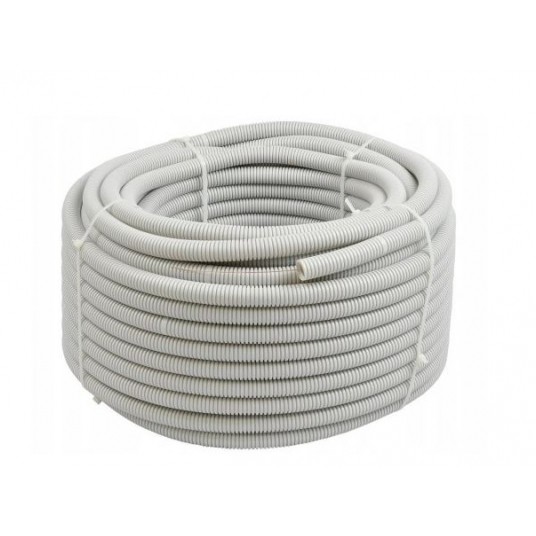 Peszel 32/26 320N szara+pilot rura karbowana(50mb) -zdjęcie numer 1