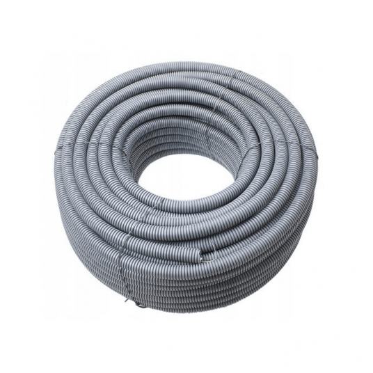 Peszel 40/32 szara+pilot rura karbowana (25mb) -zdjęcie numer 1