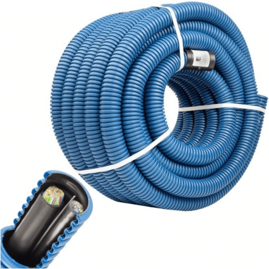 Peszel RODK 110/92 niebieska rura karbowana Arot -zdjęcie numer 1