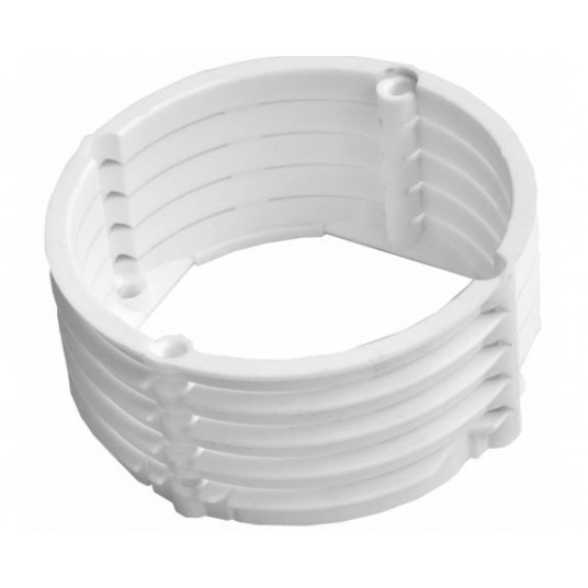 Pierścień dystansowy 60x30mm biały -zdjęcie numer 1