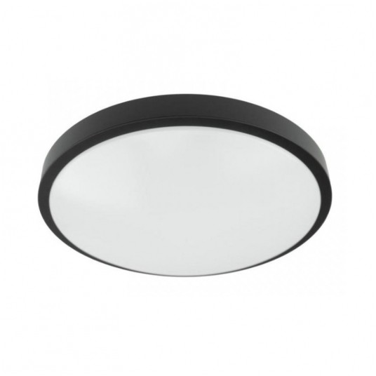 PLAFON 2xE27 N/T okrągły czarny -zdjęcie numer 1