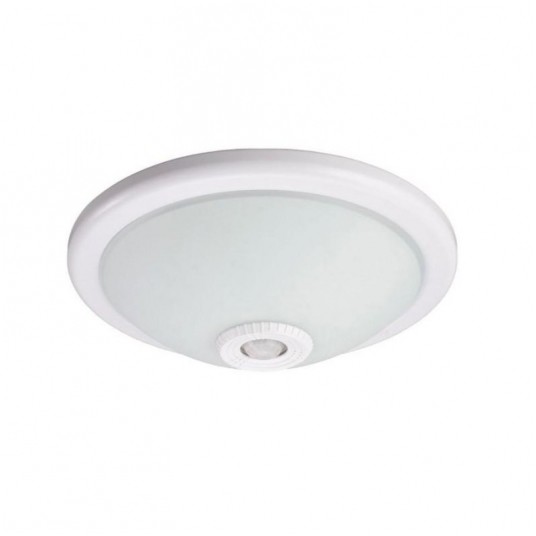 PLAFON SZKLANY 2xE27 Z CZUJNIKIEM PIR -zdjęcie numer 1