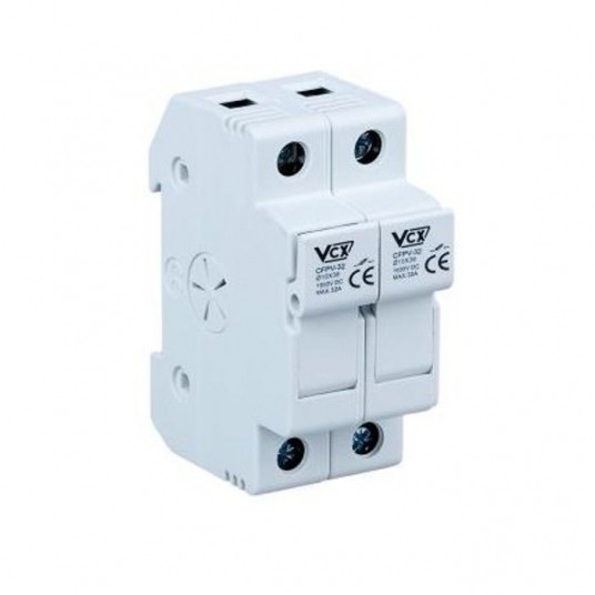 Podstawa bezpiecznika VCX-PV DC 10x38mm 2P -zdjęcie numer 1