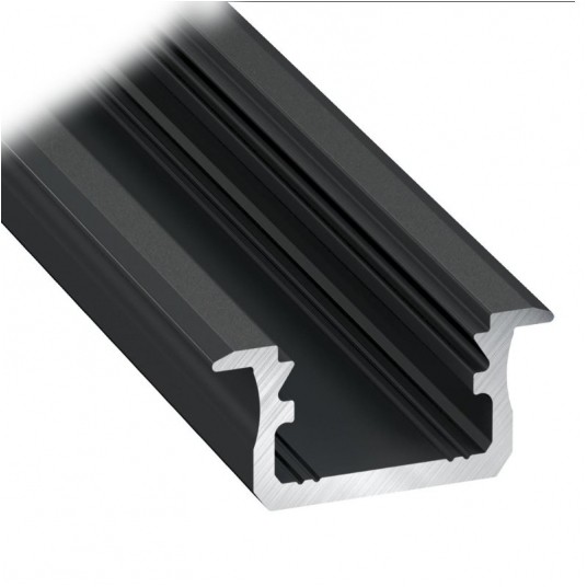 Profil LUMINES typ B czarny anodowany 2m -zdjęcie numer 1